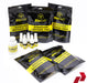 BioSafe biohazard disposal packs with bottles on a white background