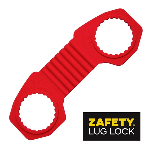 Zafety Nut Lock 27mm - Red 105mm Spacing - High Temp