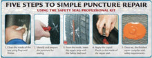 Load image into Gallery viewer, Safety Seal PLUS, Tyre Puncture Repair Kit (Internal Repair)
