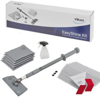 Vikan Easyshine Interior Glass Cleaning Kit & Accessories