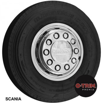 O-Trim Premia front wheel liner kit for steel wheels - SCANIA
