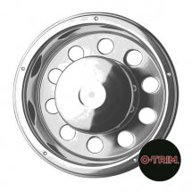 Load image into Gallery viewer, 22.5&quot; Stainless Steel Deep Scandinavian Style Rear Wheel Liners (Pair)
